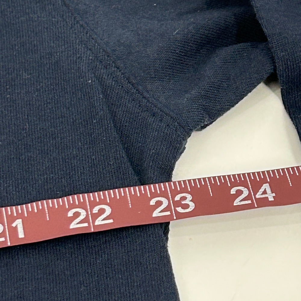 Carhartt Long Sleeve Pocket T-Shirt Men Large Navy Blue Cotton Workwear Tee NEW - Picture 8 of 10